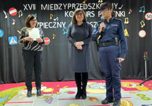 p. Iza Gąćkowska, p. Ewa Brzezińska i p. Monika Czarnecka
