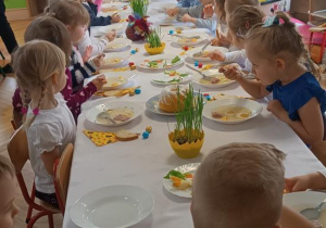 Świąteczne śniadanie.