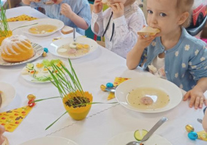 Świąteczne śniadanie.