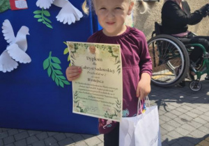 Laureatka konkursu.