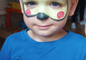 Malowanie twarzy - Leon Pikachu.