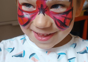 Malowanie twarzy - Ignacy Spiderman.