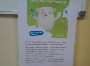 Światowy Dzień Mycia Rąk.