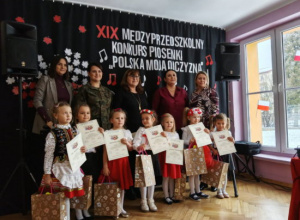 XIX Międzyprzedszkolny Konkurs Piosenki Patriotycznej " Polska - Moja ojczyzna".