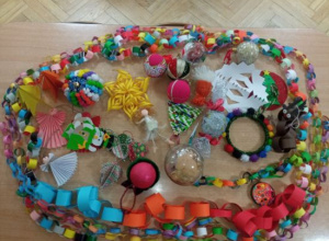 Challange " Moja ozdoba na choinkę ".