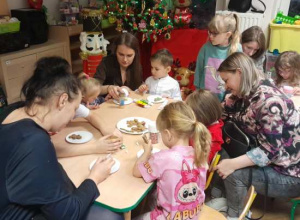 Warsztaty świąteczne z rodzicami.