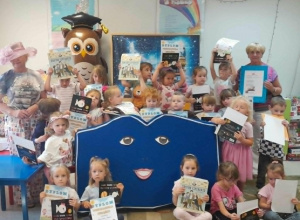Pasowanie na Przyjaciela Książki.