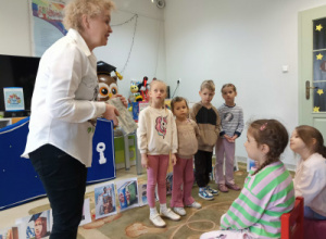 Wizyta w bibliotece.